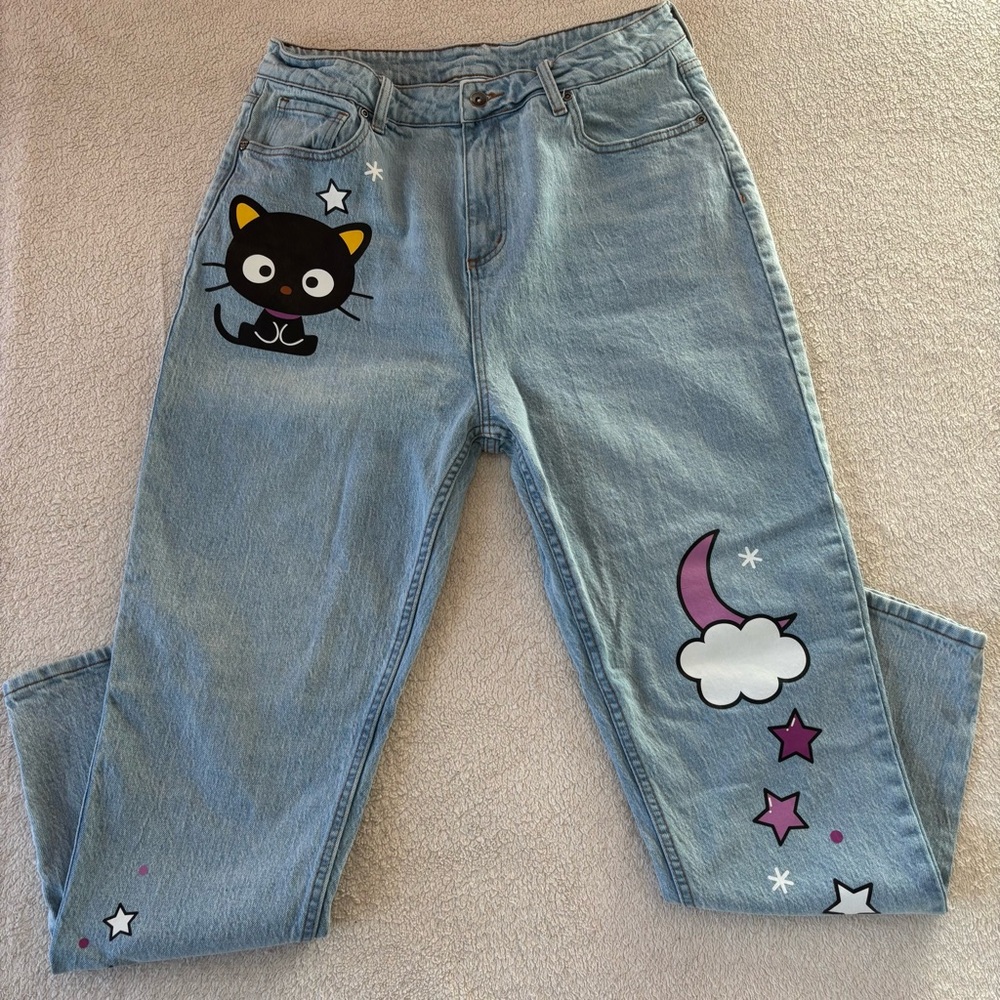 Chococat Sanrio Hot Topic High Rise Mom jeans size 15
100% cotton